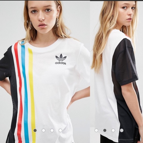 adidas women's oversized t shirt